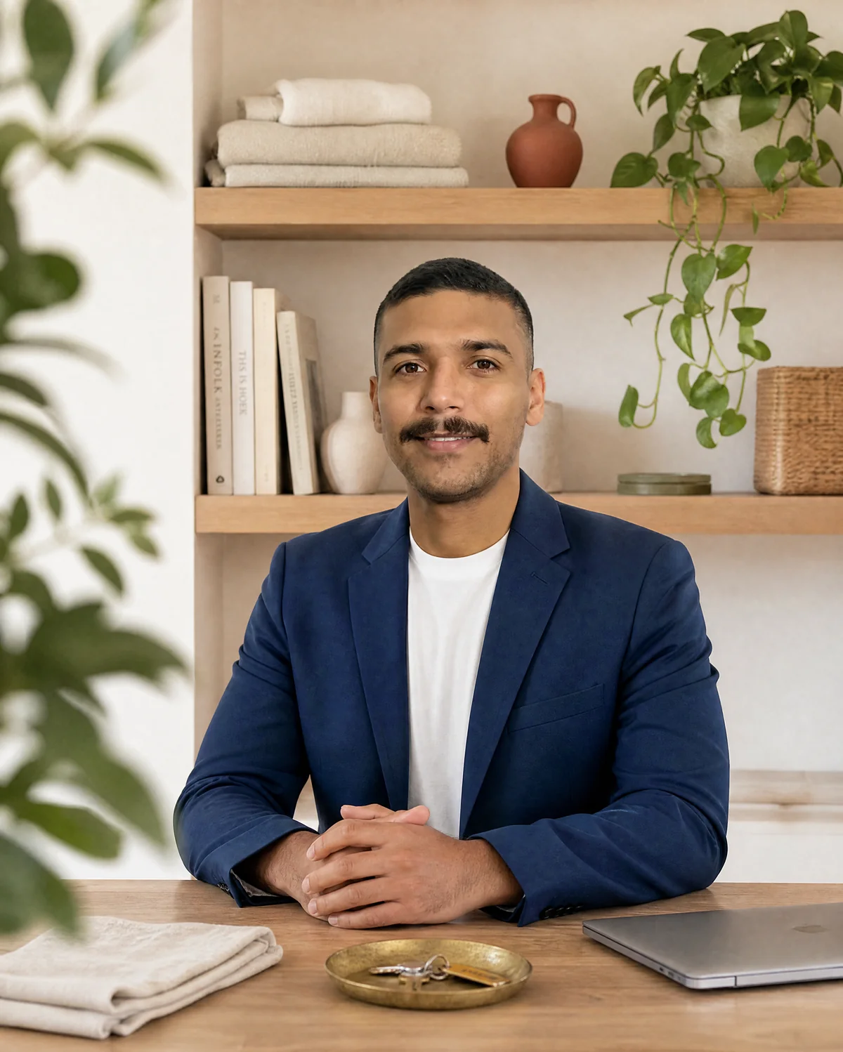 Carlos Camacho, especialista de huéspedes en beBalmy